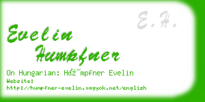 evelin humpfner business card